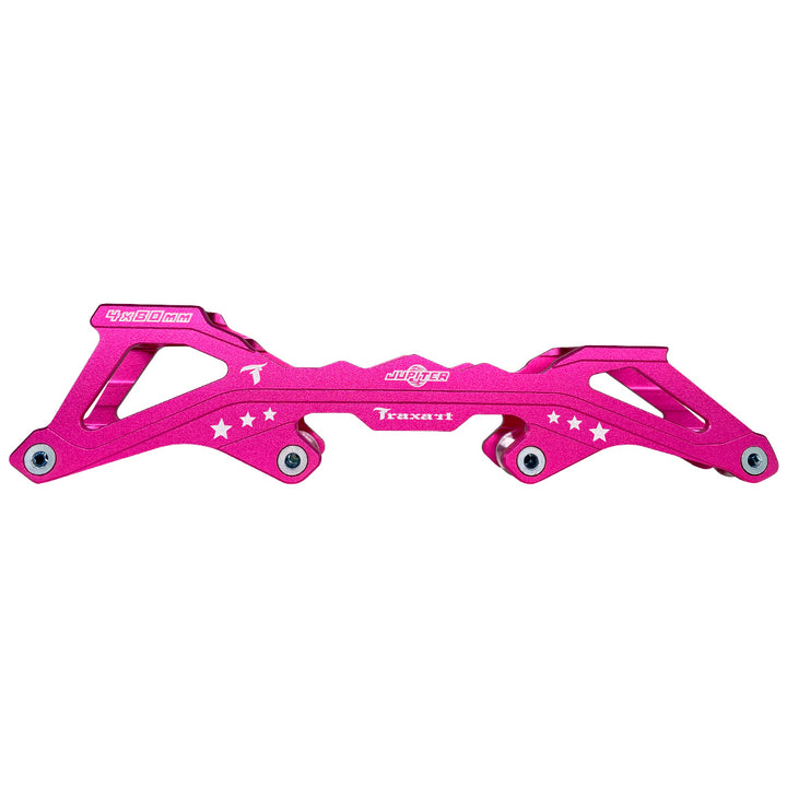 Base Júpiter Para Patins Freestyle 4 Rodas 80mm - Pink