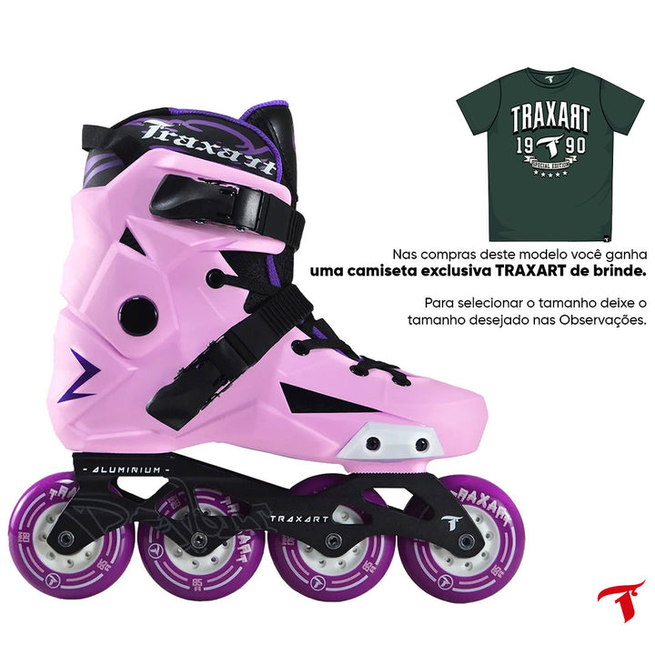 Patins Revolt Lilas - 80mm ABEC-9