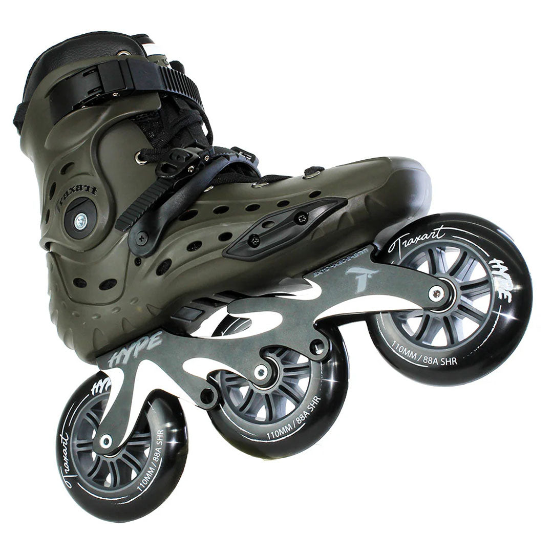 Patins Hype Verde - 110mm ABEC-9 Cromo