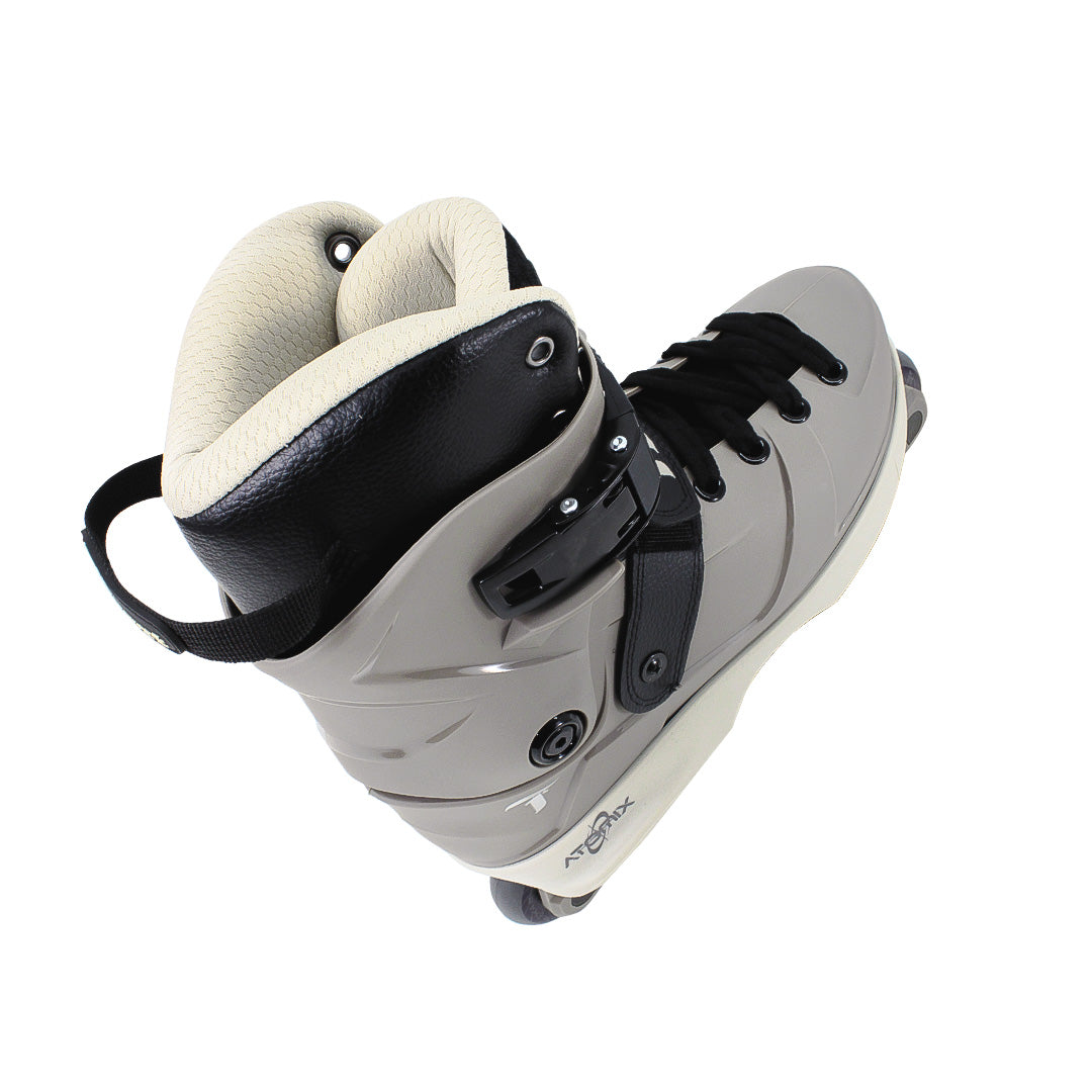 Patins Atomix Cinza  - 59mm ABEC-9 Cromo