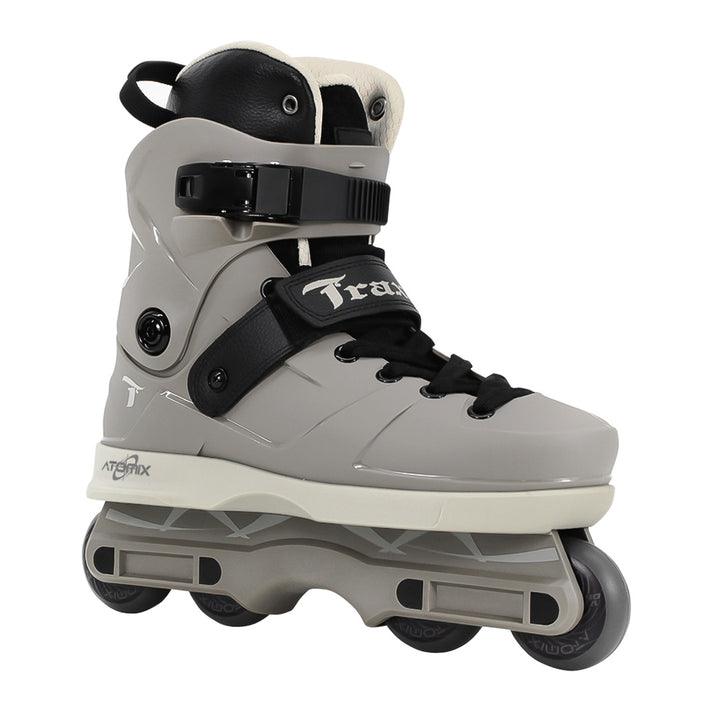 Patins Atomix Cinza  - 59mm ABEC-9 Cromo