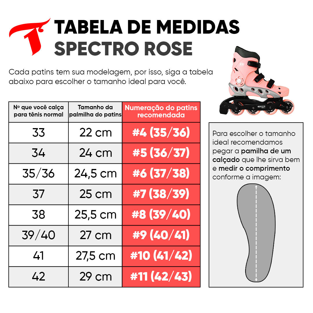 Kit Iniciante Spectro Rose + (Brinde)