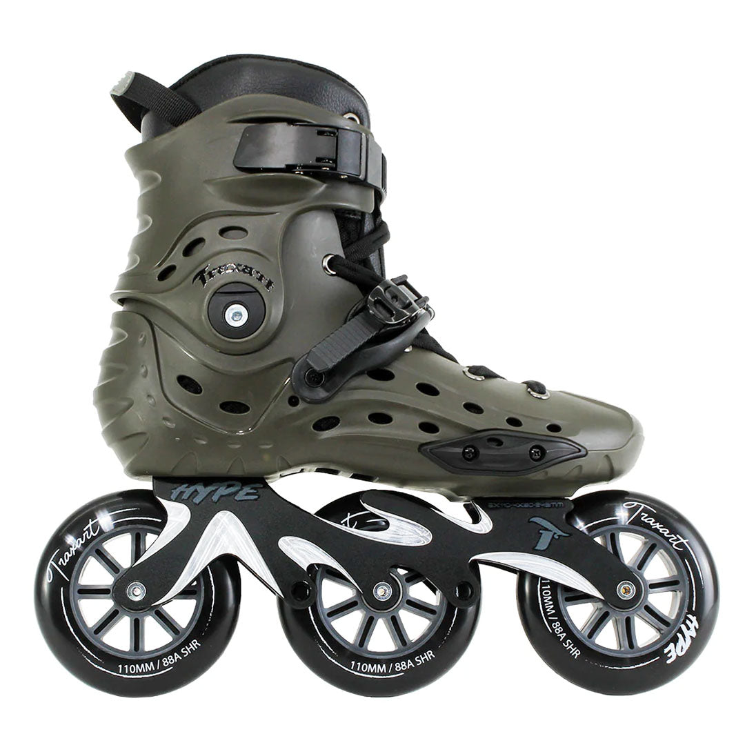 Patins Hype Verde - 110mm ABEC-9 Cromo