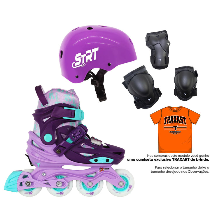 Kit infantil X-light Roxo + (Brinde)